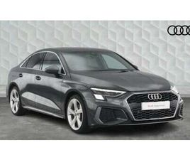 AUDI A3 BERLINE 35 TFSI 2020 AUDI A3 S LINE 35 TFSI 150 PS 6-SPEED MANUAL SALOON PETROL MANUAL