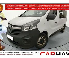 OPEL VIVARO COMBI 2700 COMBI SWB DSL 1.6 CDTI 121 L1H1 9PL