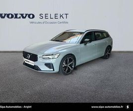 V60 T6 AWD HYBRIDE RECHARGEABLE 253 CH + 145 CH GEARTRONIC 8 PLUS STYLE DARK 5P