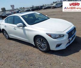 INFINITI Q50 INFINITI Q50 2023, 3.0L, LUXE, OD UBEZPIECZALNI 3.0 BENZYNA 300KM