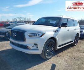INFINITI QX80 INFINITI QX80 2024, 5.6L, 4X4, SENSORY, OD UBEZPIECZALNI 5.6 BENZYNA 400KM