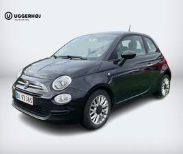 FIAT 900 FIAT 500 0,9 POPSTAR 80HK 3D - 54.900 KR