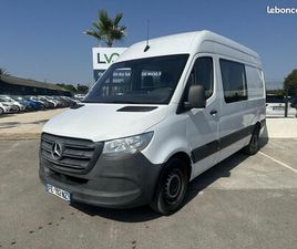 MERCEDES SPRINTER MERCEDES 514 CDI 143 CV CABINE APPROFONDIE 7 PLACES RABATTABLES TVA RECUPERABLE 18 000 HT