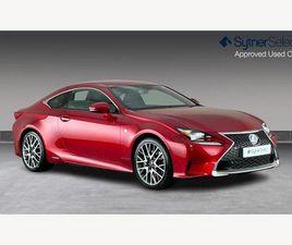 LEXUS RC RC300H 2.5 300H F SPORT CVT EURO 6 (START/STOP) 2DR