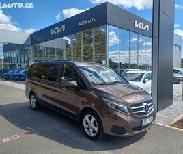 MERCEDES-BENZ TŘÍDY V 250, ČR, 2.MAJITEL, PO SERVISE