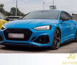 AUDI RS5 SPORTBACK QUATTRO | 580KS | B&O | HEAD-UP | MATRIX | ACC, 2022 GOD.
