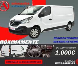RENAULT TRAFIC PASSENGER RENAULT TRAFIC FURGÓN L2H1 1300 KG 2.0 DCI 120 CV CONFORT