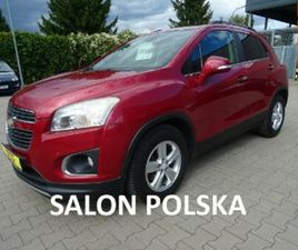 CHEVROLET TRAX CHEVROLET TRAX 1.6 LT+, BEZWYPADKOWY, KRAJOWY, STAN IDEALNY