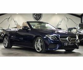 MERCEDES CLASSE E 400 E400 CABRIOLET FASCINATION 4-MATIC / PEINTURE MANIFACTUR D ORIGINE / HISTO COMPLET