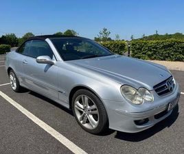 2007 MERCEDES-BENZ CLK 200K AVANTGARDE 2DR TIP AUTO CONVERTIBLE PETROL AUTOMATIC