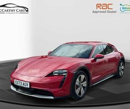 PORSCHE TAYCAN CROSS TURISMO 4S PERFORMANCE PLUS 93.4KWH 4S CROSS TURISMO 5DR ELECTRIC 4WD AUTO HEATED SEATS SAT NAV BLUETOOTH APPLE CARPLAY REAR CAMERA 1 OWNER