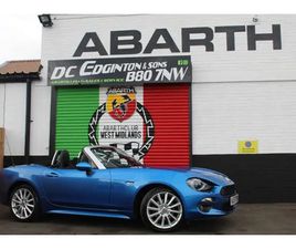 FIAT 124 SPIDER 1.4 MULTIAIR LUSSO PLUS CONVERTIBLE 2DR PETROL AUTO EURO 6 (140 PS) CONVERTIBLE 2017, 35000 MILES, £13950 - 32770143 - EXCHANGEANDMART.CO.UK
