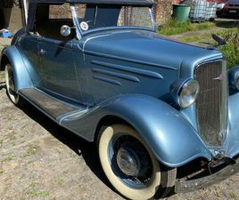 CHEVROLET MASTER CABRIOLET - 1934