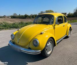 VW COCCINELLE 1972 1303S 1.5L BOÎTE LONGUE