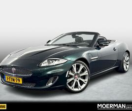 JAGUAR XK CABRIO JAGUAR XK 5.0 V8 CONVERTIBLE PORTFOLIO / NL AUTO / 79.000KM / VOLL. HISTORIE / BRITISH RACING GREEN