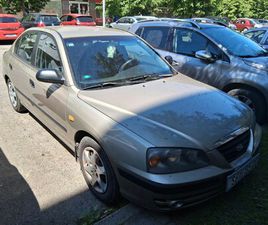 HYUNDAI ELANTRA, 2006. GODIŠTE, 1.6 BENZIN + LPG, 77 KW