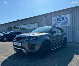 LAND ROVER RANGE ROVER EVOQUE TD4 LAND ROVER RANGE ROVER EVOQUE 2.0L HSE TD4 150CV MARK IV GPS LED CUIR XÉNON BLUETOOTH RÉGULATEUR KEYLESS GARANTIE 12 MOIS