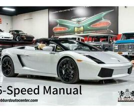 LAMBORGHINI GALLARDO SPYDER USED 2008 LAMBORGHINI GALLARDO 2DR CONVERTIBLE SPYDER