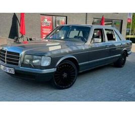 ② MERCEDES 500 SEL W126, GPL, TOIT OUVRANT, TOIT OUVRANT, 1982 — MERCEDES-BENZ — 2EMEMAIN