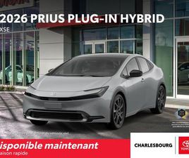 TOYOTA PRIUS TOYOTA PRIUS PLUG-IN 2026 XSE HYBRIDE BRANCHABLE