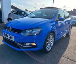 2014 VOLKSWAGEN POLO 1.2 TSI 110 SEL 5DR HATCHBACK PETROL MANUAL