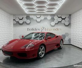FERRARI F360 MODENA 3.6I - BVM6 - V8 400 - ROSSO CORSA