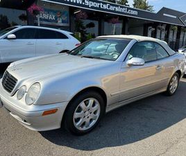 USED 2000 MERCEDES-BENZ CLK-CLASS 320 CABRIOLET