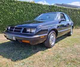 DODGE LANCER EFI TURBO 42ML! - 1986