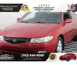 TOYOTA SOLARA USED 2000 TOYOTA CAMRY SOLARA SE