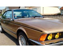 BMW SERIE 6 1981 BMW 6 SERIES BRONZE MANUEL, 4 VITESSES CONDUITE À GA...