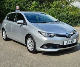 TOYOTA AURIS TOYOTA AURIS 1.8 VVT-H ICON TECH HATCHBACK 5DR PETROL HYBRID CVT EURO 6 (START/STOP) (136 PS)