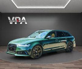 AUDI RS6 AVANT · 4.0 TFSI V8 · 560 CH · BANG & OLUFSEN · TOIT PANO · SIÈGES VENTILÉS