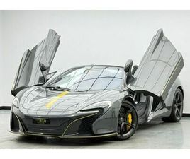 MC LAREN 650S SPIDER 2015 MCLAREN 650S SPIDER, FULL SERVICE HISTORY, EXCELLENT CONDITION, GCC