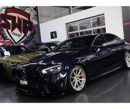 AMG E 53 4MATIC+ SPEEDSHIFT 9G-TCT FULL BLUE LIMO CH-FZ MERC GARANTIE