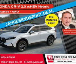 HONDA CR-V HONDA CR-V 2.0 E:HEV HYBRID ADVANCE - AWD