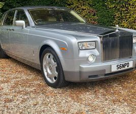 ROLLS ROYCE PHANTOM 2004 ROLLS-ROYCE PHANTOM 6.7 V12 SALOON 4DR PETROL AUTO EURO 3 (453 BHP) SALOON PETROL AUTOMATIC