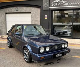 VOLKSWAGEN GOLF CABRIOLET GLI VOLKSWAGEN - GOLF GOLF CABRIOLET 1.8 GLI/QUARTET