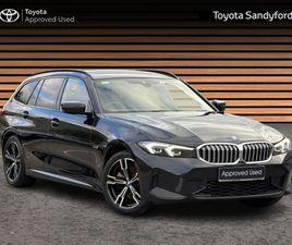BMW 3 SERIES TOURING 330E M-SPORT 330E TOURING PHEV AUTOMATIC // FULL LEATHER // POWER TAILGATE // APPLE CARPLAY/ANDROID AUTO // DIGITAL COCKPIT // FULL WARRANTY