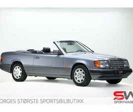 MERCEDES CLASSE E CABRIOLET E 320 320CE CABRIOLET - FIN BIL URØRT TILSTAND.
