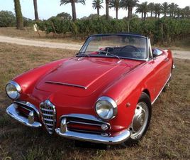 ALFA ROMEO GIULIA 1600 ALFA ROMEO GIULIA SPIDER - 1964