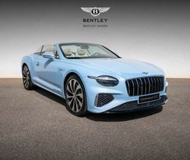 BENTLEY CONTINENTAL GTC AZURE V8 HYBRID *MULLINER WOOD*