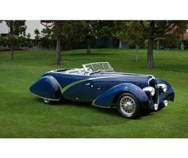 1936 DELAHAYE TYPE 135 BLEU FONCÉ MANUEL, 4 VITESSES COND...
