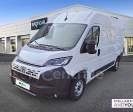 FIAT DUCATO IV (3) FOURGON TOLE 3.3 T 140 CH S&S MH2 BVM6