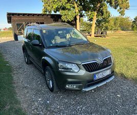 ŠKODA YETI 1,6 TDI, 2015 GOD.