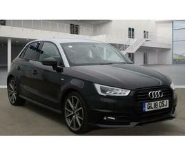 2018 AUDI A1 1.4 TFSI BLACK EDITION SPORTBACK 5DR PETROL S TRONIC EURO 6 (START/STOP) (NAV) (12 HATCHBAC...