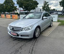 MERCEDES-BENZ E 350 E -KLASSE COUPE E 350 CDI BLUEEFFICIENCY