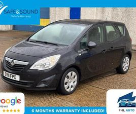 2011 VAUXHALL MERIVA 1.7 CDTI 16V [130] S 5DR [AC] MPV DIESEL MANUAL