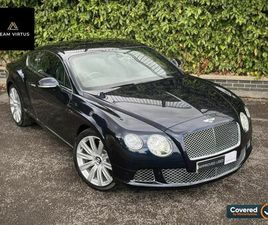 BENTLEY CONTINENTAL 6.0 W12 GT COUPE 2DR PETROL AUTO 4WD EURO 5 (575 PS)