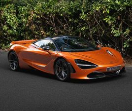MCLAREN 720S 4.0T V8 COUPE 2DR PETROL SSG EURO 6 (START/STOP) (720 PS)