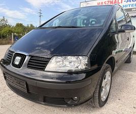 SEAT ALHAMBRA SEAT ALHAMBRA 1.8 20 VT SPORT ROZDSAMENT.. TEMPOMAT. ÜLÉSF.. KARCMENTES FÉNYEZÉS
